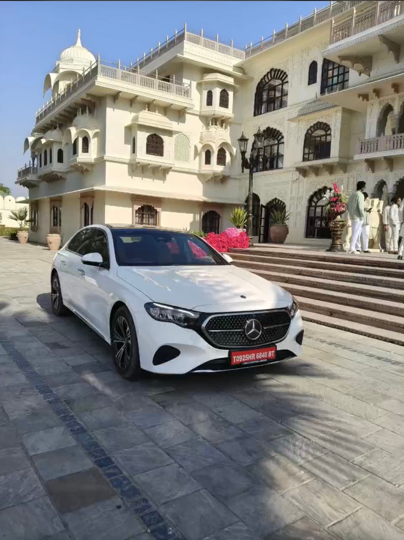 Mercedes E class rental for Hotel Transfer in Jaipur