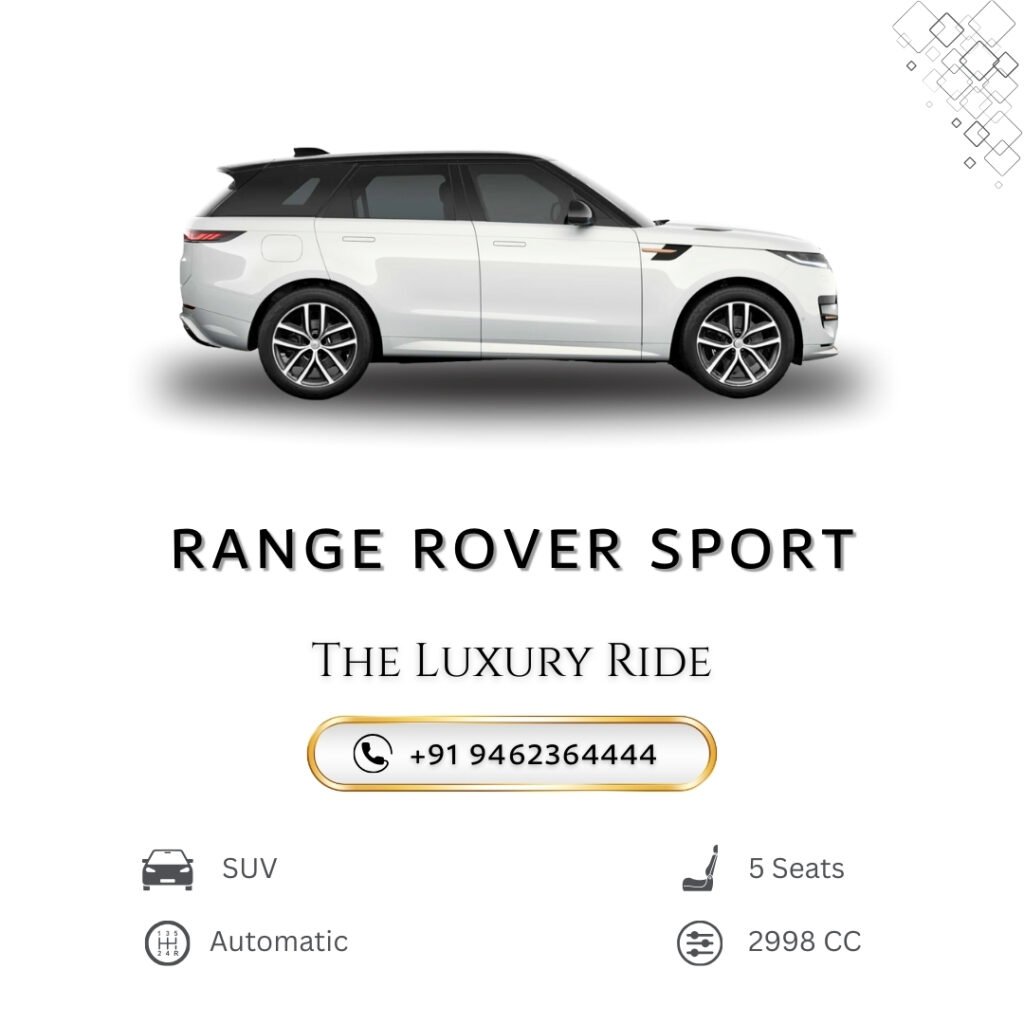 Range Rover Sport Rental in Jaipur