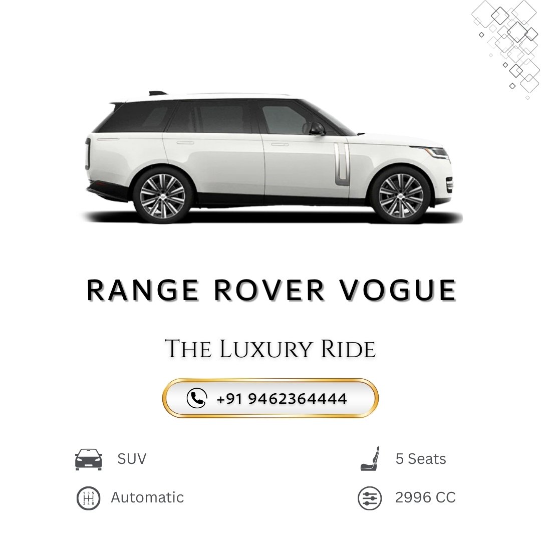 Range Rover Vogue Rental in Jaipur