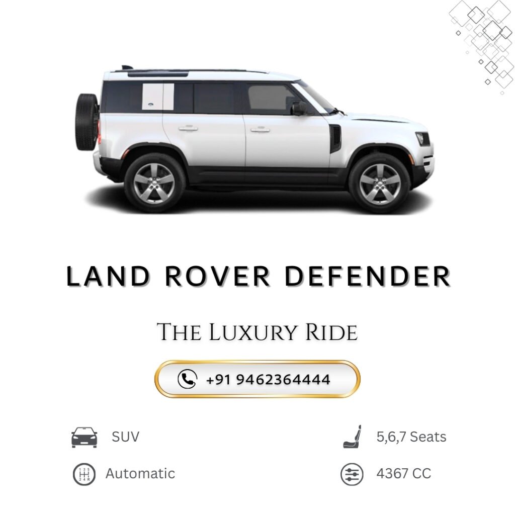 Land Rover Defender Rental in Jaipur