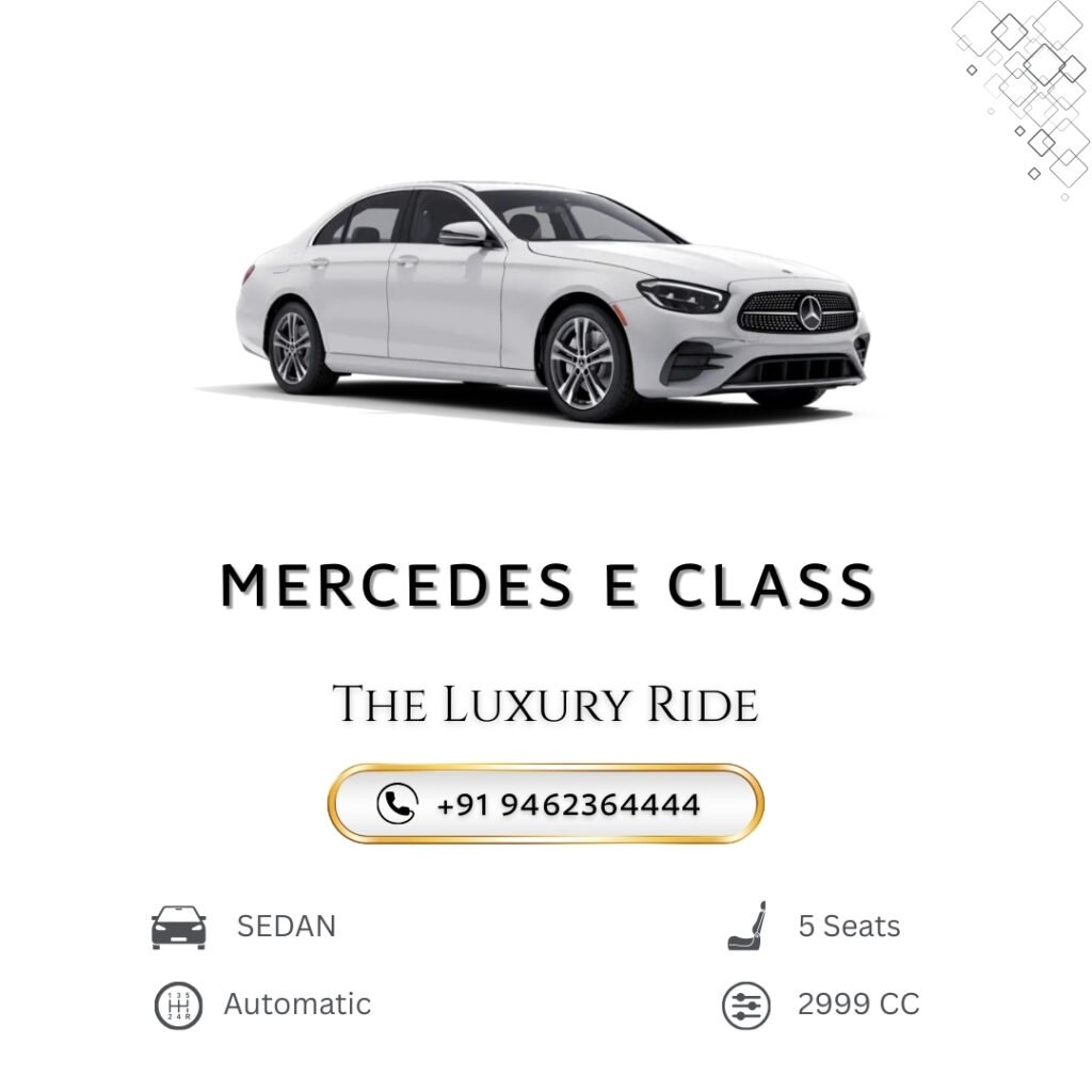 Mercedes E Class Rental in Jaipur