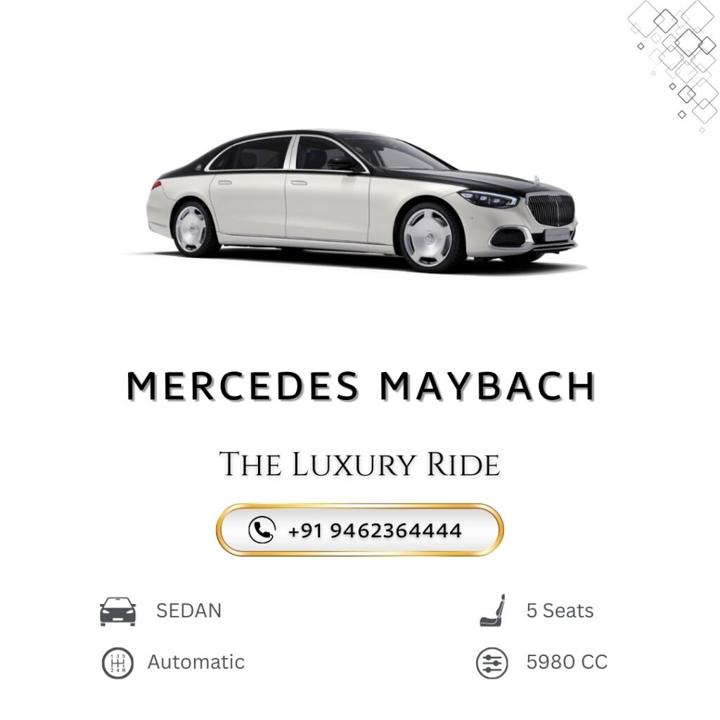 Mercedes Maybach Rental in Jaipur
