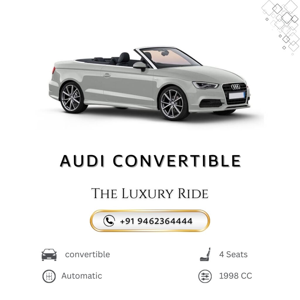 Audi Convertible Rental in Jaipur