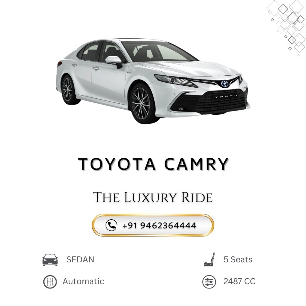 Toyota Camry Rental in Jaipur