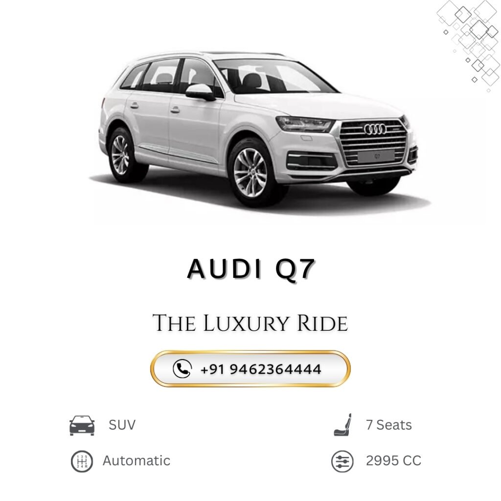 Audi Q7 Rental in Jaipur