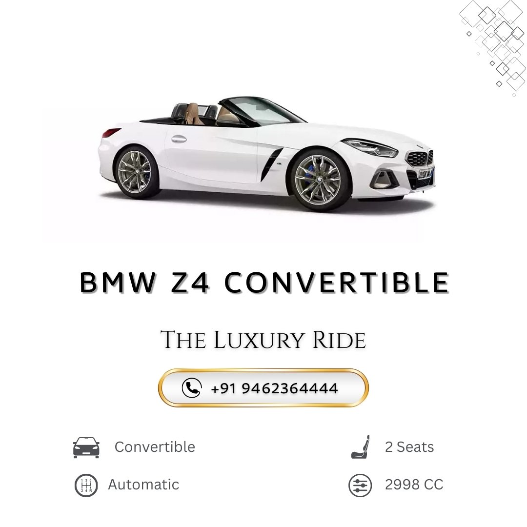 BMW Z4 Rental in Jaipur
