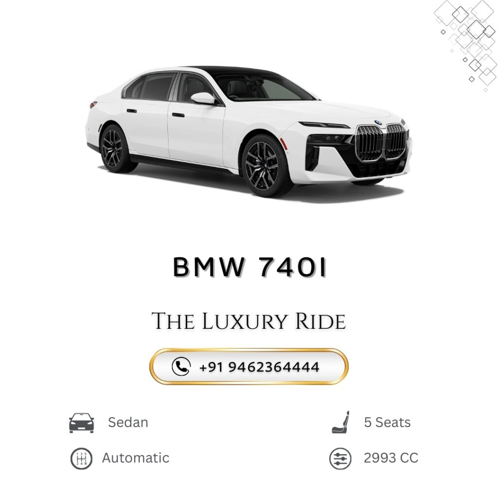 BMW 7 series Rental in Jaipur