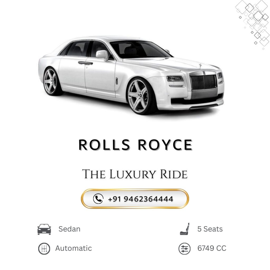 Rolls Royce Rental in Jaipur
