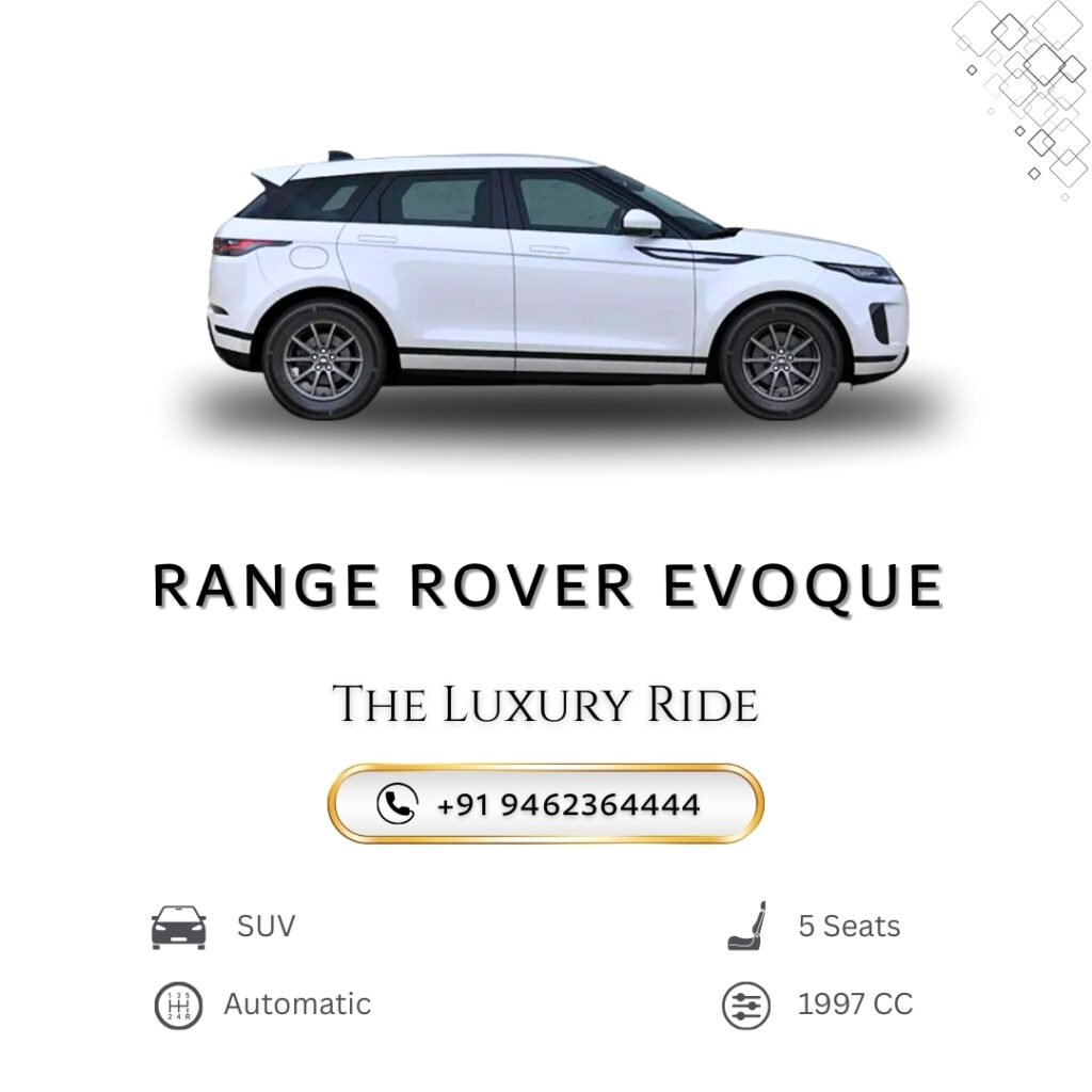 Range Rover Evoque Rental in Jaipur